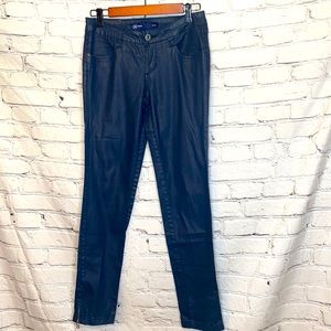 Hering Dark Denim Wax Skinny Leg Blue Jeans Size 28